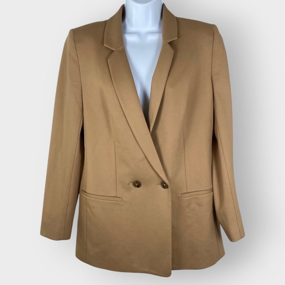 NWD | Express Blazer | M | Camel | Double Breasted Lined | Career Business
